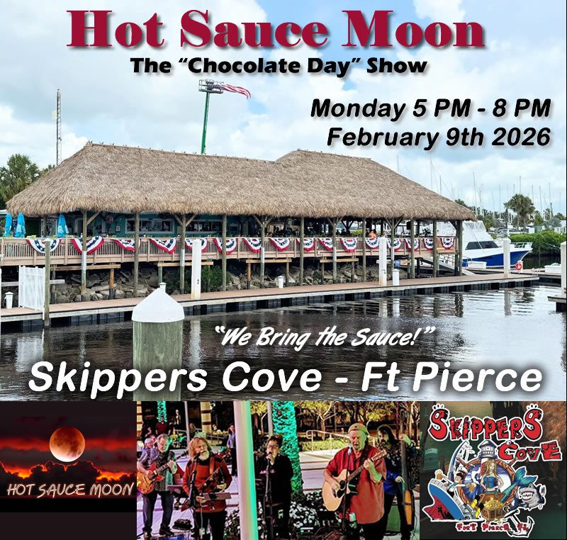 Skippers Cove with Hot Sauce Moon