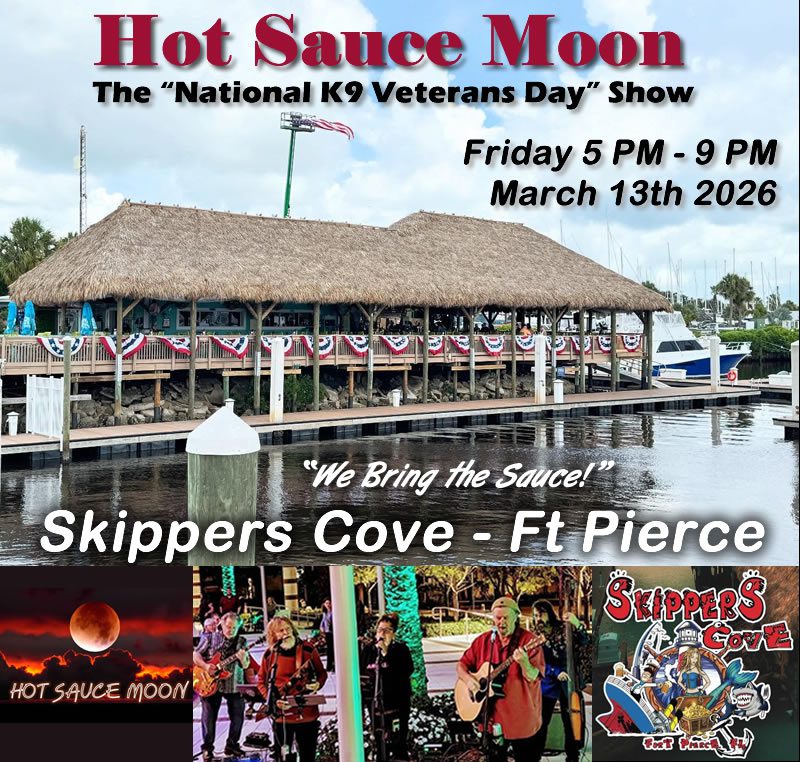Skippers Cove with Hot Sauce Moon