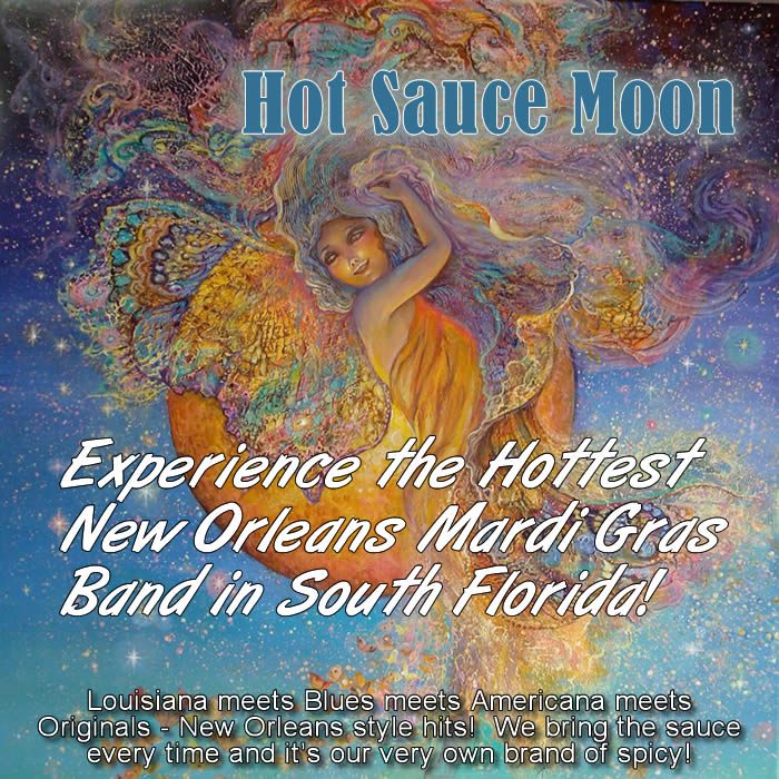 Experience the Hottest New Orleans Mardi Gras Band in South Florida! Louisiana meets Blues meets Americana meets Originals - New Orleans style hits! We bring the sauce every time and it's our very own brand of spicy!